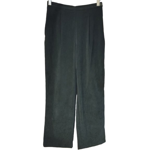 Liz Claibrone | Liz Sport Women's Petite Black Dress Pants 4P - Picture 1 of 2